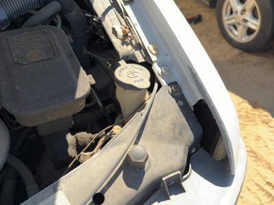 97-02 Express 2500 Windshield Washer Fluid Reservoir With Pump Oem Wiper Tank