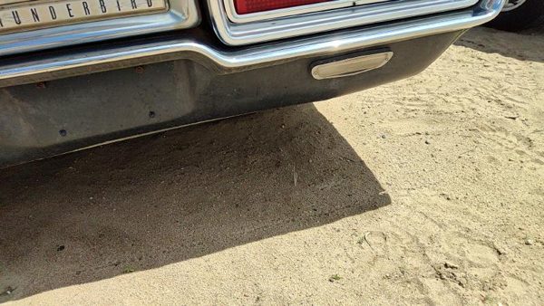 1964 Ford Thunderbird Rear Bumper Assembly Coupe Blue — photo 5