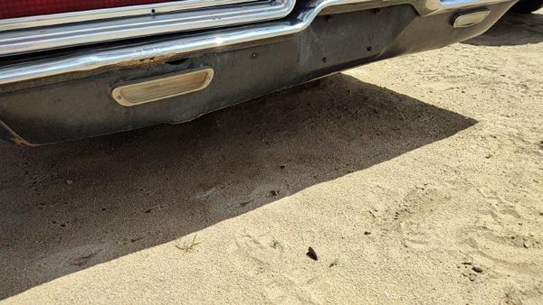 1964 Ford Thunderbird Rear Bumper Assembly Coupe Blue — photo 2