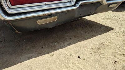 1964 Ford Thunderbird Rear Bumper Assembly Coupe Blue