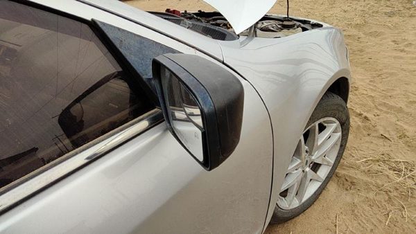 2011-2012 Ford Fusion Passenger Right Power Side Mirror Door Mounted Silver Ux — photo 4
