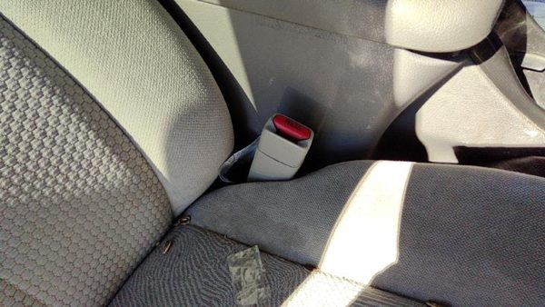 2005-2009 Gmc Envoy Passenger Right Front Seat Belt Buckle Receiver Oem Gray 28H — photo 3