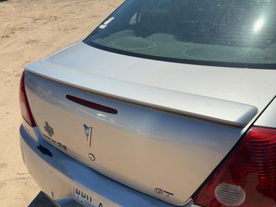 2005-2009 Pontiac G6 Rear Spoiler Back Wing Oem Sedan Silver 67U 25925252