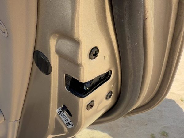 01-04 Hyundai Elantra Passenger Right Rear Door Latch With Rods/Cables Oem Back — photo 3