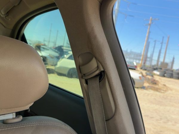 2000-2006 Lincoln LS Driver Left Upper B-Pillar Trim Panel Tan 4H — photo 1