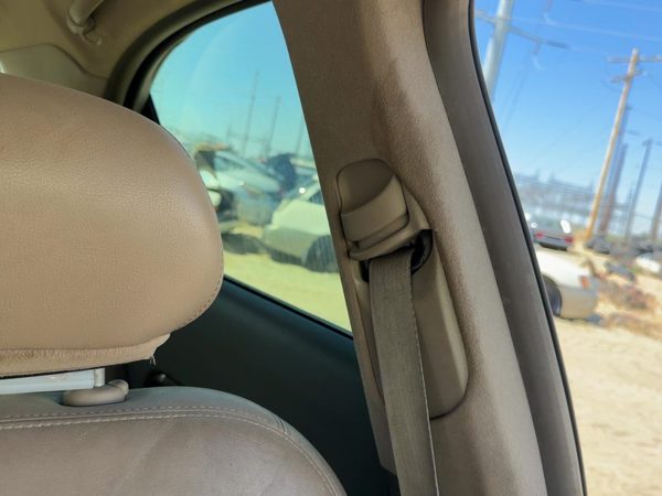 2000-2006 Lincoln LS Driver Left Upper B-Pillar Trim Panel Tan 4H — photo 2
