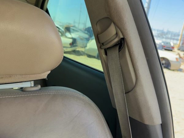 2000-2006 Lincoln LS Driver Left Upper B-Pillar Trim Panel Tan 4H — photo 3