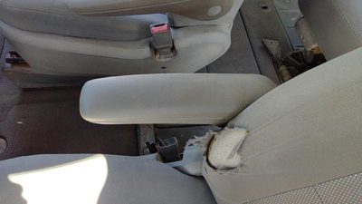 2008-2010 Dodge Grand Caravan Driver Left Front Arm Rest Side Seat Oem Gray Ds
