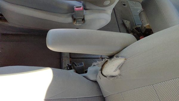 2008-2010 Dodge Grand Caravan Driver Left Front Arm Rest Side Seat Oem Gray Ds — photo 3