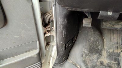03-24 Chevy Express Van Driver Left Lower Kick Trim Panel Oem Gray 93W
