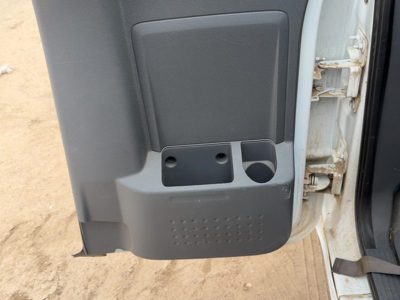 2005-2007 Dodge Dakota Passenger Right Rear Door Trim Panel Back Gray P9D5