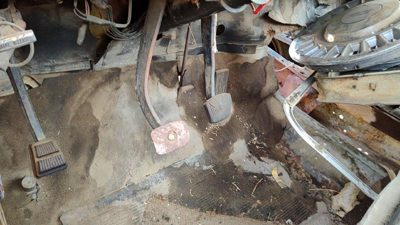 1967-1972 Ford F100 Complete Clutch And Brake Pedal Assembly Oem