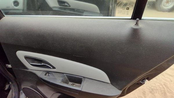 2011 RH Passenger Right Rear Door Trim Panel With Switches Back Black Afb — photo 3
