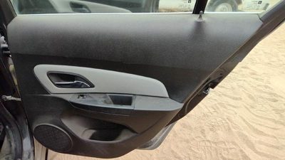 2011 RH Passenger Right Rear Door Trim Panel With Switches Back Black Afb