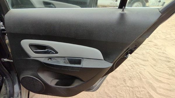 2011 RH Passenger Right Rear Door Trim Panel With Switches Back Black Afb — photo 1