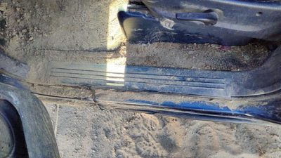 2001-2007 Dodge Caravan Driver Left Lower Sill Step Moulding Trim Panel Oem Blue