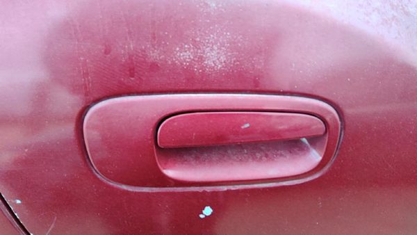 06-10 Charger Passenger Right Rear Outside Door Handle Back Prh Inferno Red — photo 1