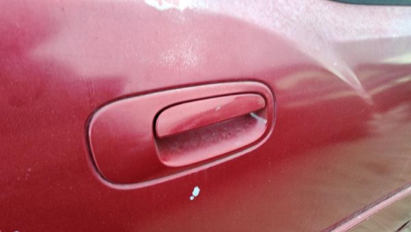 06-10 Charger Passenger Right Rear Outside Door Handle Back Prh Inferno Red — photo 4