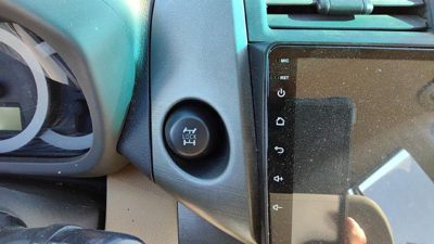 06-12 Toyota Rav-4 Differential Lock Button Switch With Trim Bezel Oem Dash Diff