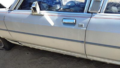 1985 Mercury Grand Marquis Front Door LH Gray