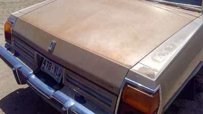 1985 Oldsmobile Delta 88 Trunk/decklid/hatch/tailgate Gold