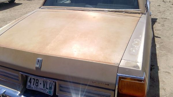 1985 Oldsmobile Delta 88 Trunk/decklid/hatch/tailgate Gold — photo 6