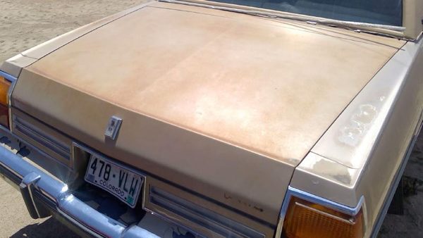 1985 Oldsmobile Delta 88 Trunk/decklid/hatch/tailgate Gold — photo 3