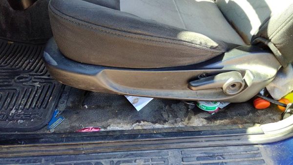 2004-2011 Ford Ranger Driver Left Side Seat Trim Panel Oem Black Rf — photo 1