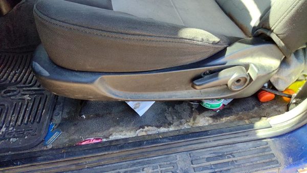 2004-2011 Ford Ranger Driver Left Side Seat Trim Panel Oem Black Rf — photo 2