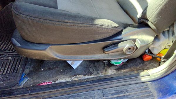2004-2011 Ford Ranger Driver Left Side Seat Trim Panel Oem Black Rf — photo 5