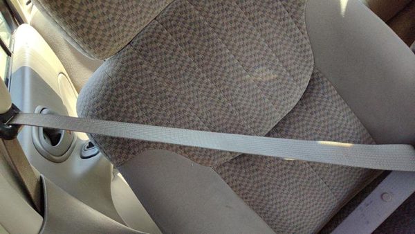 01-05 Grand Am Passenger Right Front Seat Belt Retractor Shoulder 52D Dark Taupe — photo 3