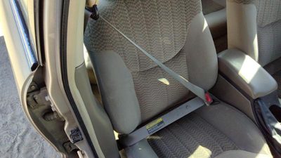 01-05 Grand Am Passenger Right Front Seat Belt Retractor Shoulder 52D Dark Taupe