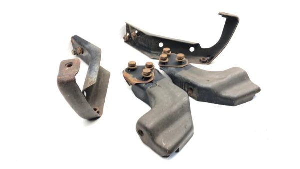 1988-1999 Chevy Silverado 1500 Front Bumper Mount Bracket Set Inner And Outer — photo 3