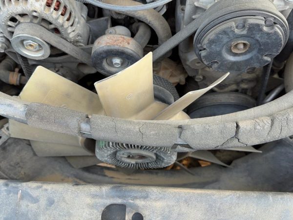 96-05 Chevy S10 Blazer Complete Cooling Fan Blade Assembly With Clutch Oem 4.3L — photo 3