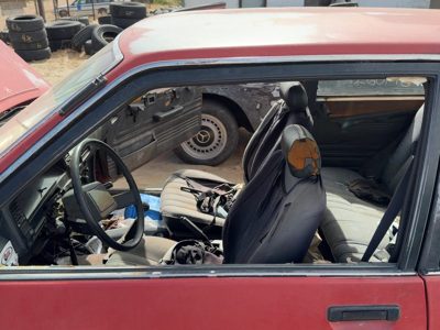 1987-1988 Toyota Fx Driver Left Front Side Window Door Glass Oem 681121A220