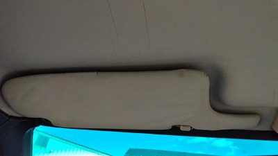 1985-1986 Toyota Camry Driver Left Sun Visor Oem Gray