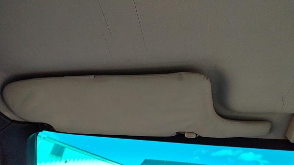 1985-1986 Toyota Camry Driver Left Sun Visor Oem Gray — photo 2