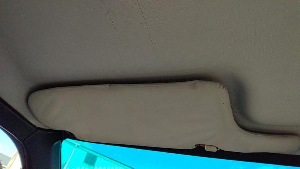 1985-1986 Toyota Camry Driver Left Sun Visor Oem Gray — photo 4