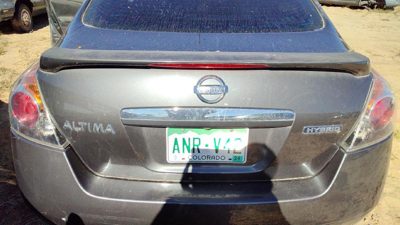 2008 Nissan Altima Trunk/decklid/hatch/tailgate K50 Dark Slate