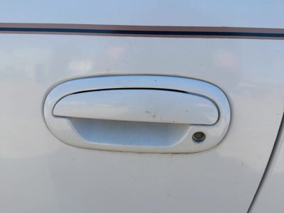 1997-2004 Ford F150 Driver Left Front Outside Door Handle Oem White Yz