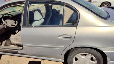 2000 Chevrolet Malibu Rear Door LH 17U Silvermist Hail