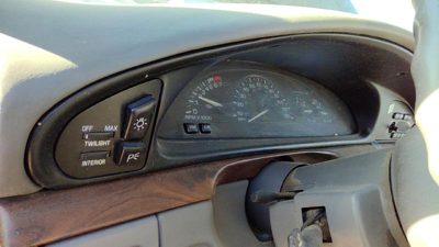 1996 Olds 88 Trim Bezel Around Speedometer Oem Dash Surround Panel Gray 25639399