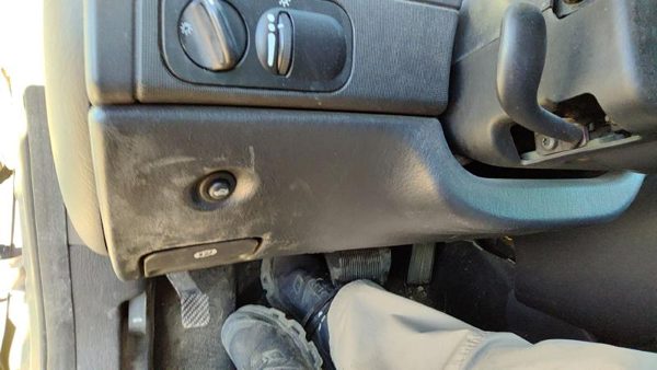 1998-2004 Dodge Intrepid Lower Dash Under Column Knee Bolster Trim Panel Black — photo 2