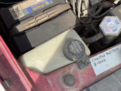 1986-1988 Olds 88 Coolant Reservoir Radiator Overflow Tank Bottle Oem 3.8L