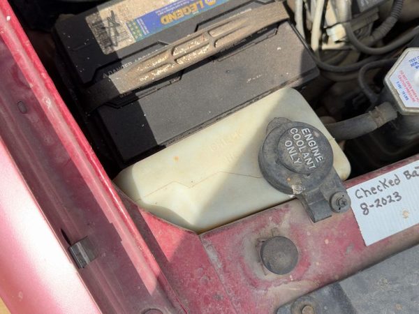 1986-1988 Olds 88 Coolant Reservoir Radiator Overflow Tank Bottle Oem 3.8L — photo 3