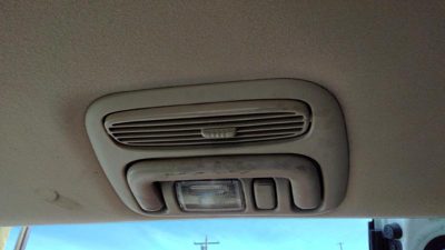 04-10 Sienna Passenger Right Second Row Rear Grab Handle Dome Light Oem Fawn 41