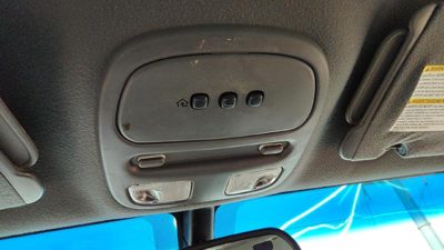 00-05 Lesabre Center Overhead Console Dome Light Map Lamp Cubby Graphite 933