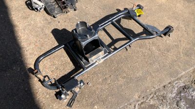 1995 Nissan Pathfinder Spare Tire Carrier Assembly Oem Wheel Rack