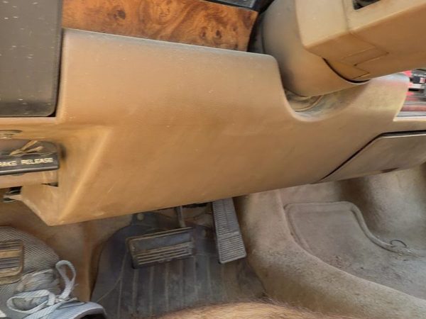 1982-1996 Buick Century Lower Dash Under Column Knee Bolster Trim Panel Oem Tan — photo 3