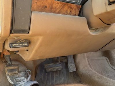 1982-1996 Buick Century Lower Dash Under Column Knee Bolster Trim Panel Oem Tan